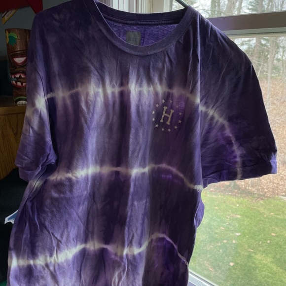 HUF Deep Dive Tie-Dye T-shirt Men’s Size: Large - Picture 2 of 3